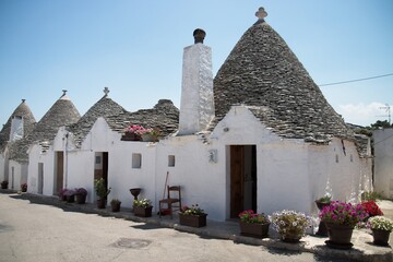 Fototapeta premium Trulli house in Alberobello in Italy.
