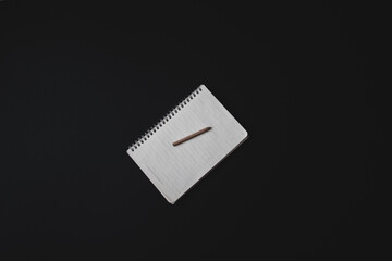 Dark Blank Page Paper