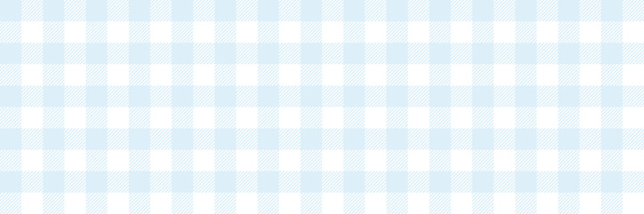blue and white checkered background, plaid texture seamless pattern fabric checkered background, gingham background - obrazy, fototapety, plakaty