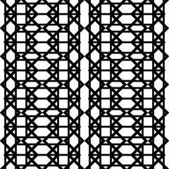 Design seamless monochrome zigzag pattern