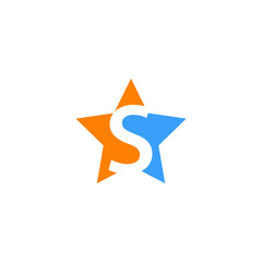 concept logo with letter , font