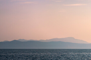 Early morning in the Lastovo Channel, Southern Dalmatia, Croatia