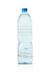 large plastic bottle with mineral water