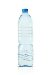 large plastic bottle with mineral water