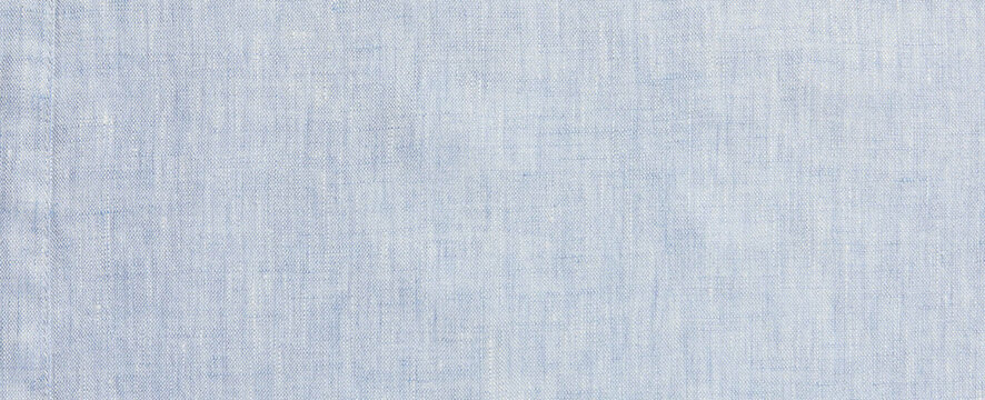 Blue Fabric Texture Cotton Background