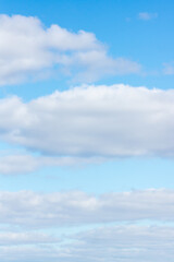 blue sky with light white clouds