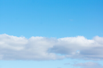 blue sky with light white clouds