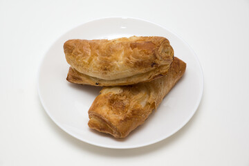 fresh baked crispy pie