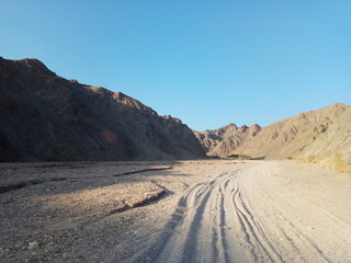 road in the desert