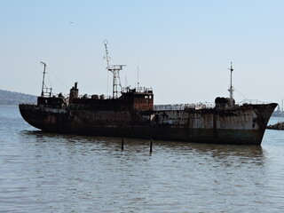 Obraz premium old fishing boat