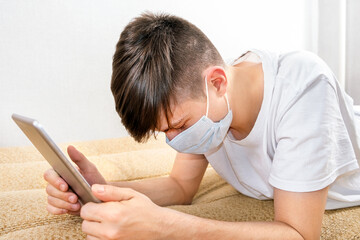Young Man with a Tablet