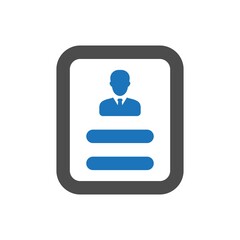 Account document icon