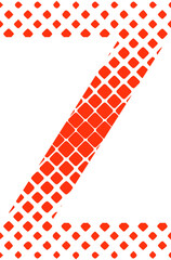 z letter typography logo design vector