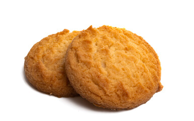 butter cookies isolated