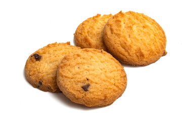 butter cookies isolated