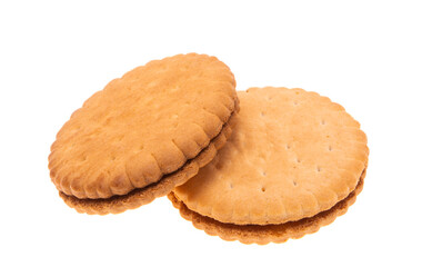 double biscuit isolated