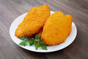 smażone filety z kurczaka