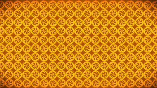 Broadcast Passing Spinning Hi-Tech Gears Wall, Golden, Industrial, 3D, 4K