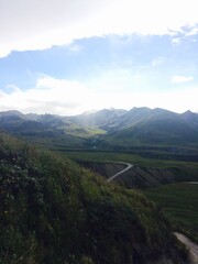 Obraz premium view of the mountains