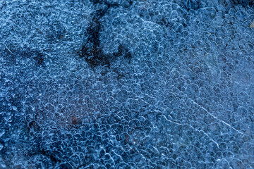 Fototapeta na wymiar Ice frozen water. Natural background