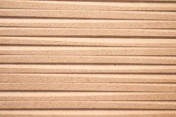 Background of three-dimensional horizontal lines. Hintergrund aus plastisch wirkenden waagerechten Linien