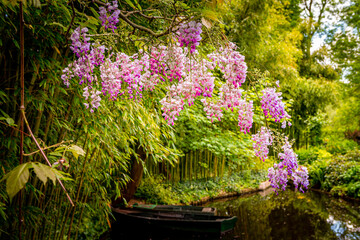 gardens of painter Claude Monet in Giverny, France