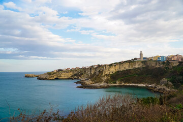 view of the coast of the sea