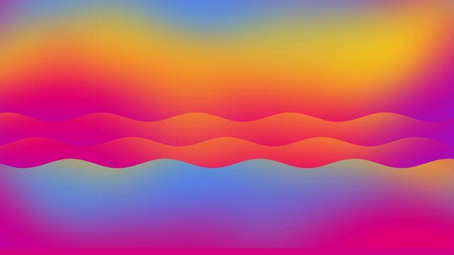 Liquid gradient animation. Modern fluid gradient mix with vivid trendy neon colors. Available in 4K FullHD and HD video