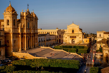 Obraz premium S. Nicolo cathedral, Noto, Sicily. 31.07.2018