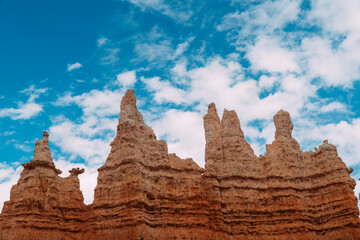 Group of hoodoos at Bryce Canyon, Utah.