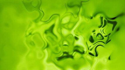 Fototapeta na wymiar beautiful abstract green background chaotically changing turbulent swirls