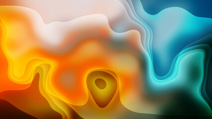 beautiful abstract background chaotically changing turbulent eddies