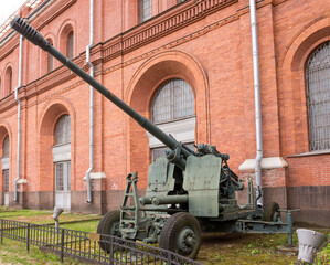 100- mm automatic anti-aircraft gun KS-19
