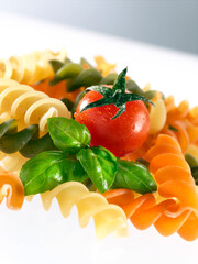 pasta and tomato