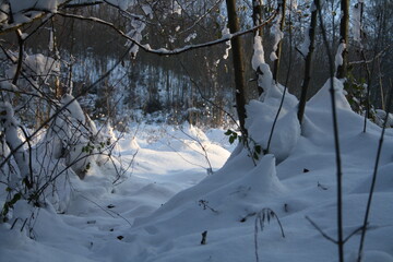 river in winter