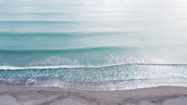 Swimming in the Winter sea