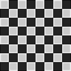 Chessboard pattern. Vector chess pattern. Black and white squares chessboard. 8x8 chess pattern.