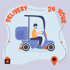 Delivery scooter 2021
