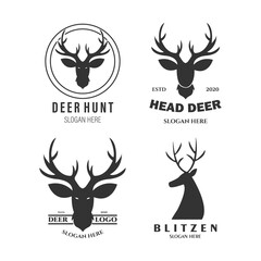 dear hunt set collection logo icon