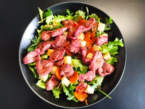 Salade de g&eacute;siers