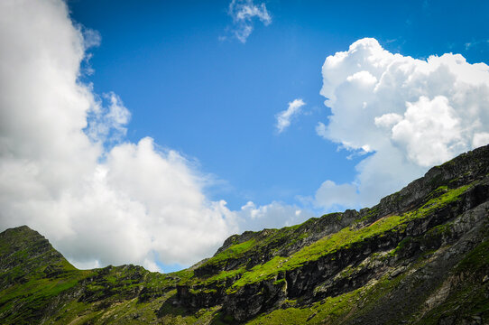 landscape with clouds