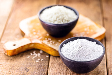 Rice flour is a flour made from finely ground rice