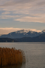 lake in the mountains