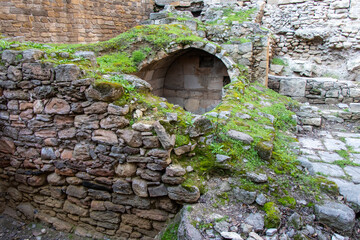 Archeology ruins in Baku. Icheri Sheher is old city of Baku.