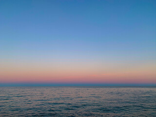 sunrise over the sea