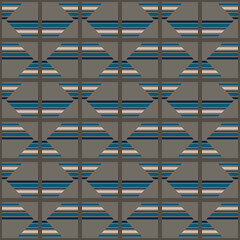 Simple abstract seamless pattern - decorative accent for any surfaces.