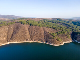 Topolnitsa Reservoir at Sredna Gora Mountain, Bulgaria