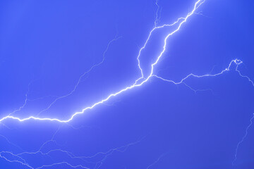 Lightning strikes