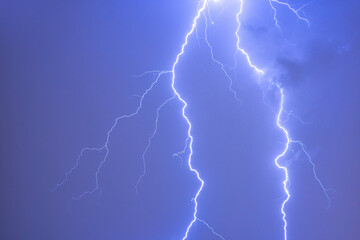 Lightning strikes