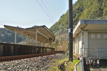 Fototapeta premium 無人駅